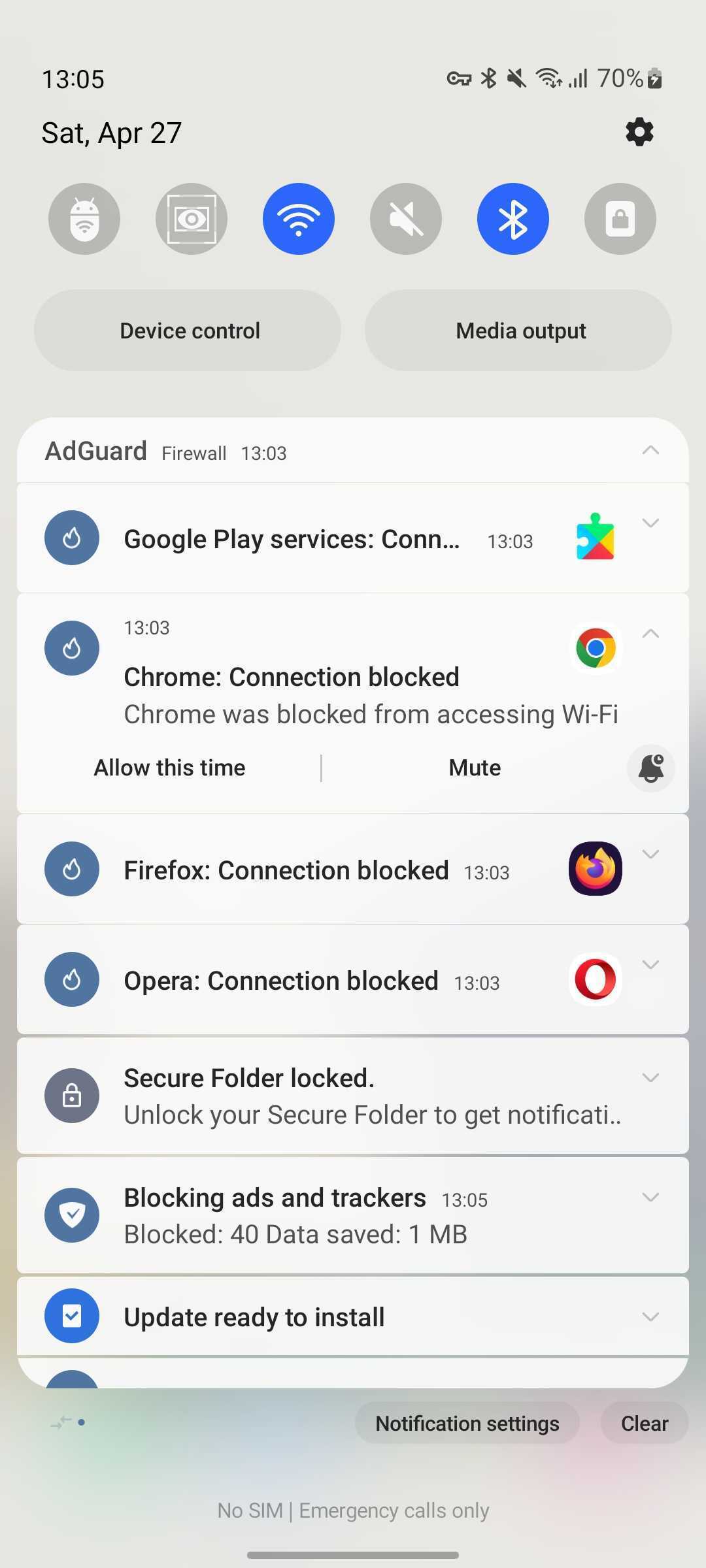 Pull-down menu *mobile