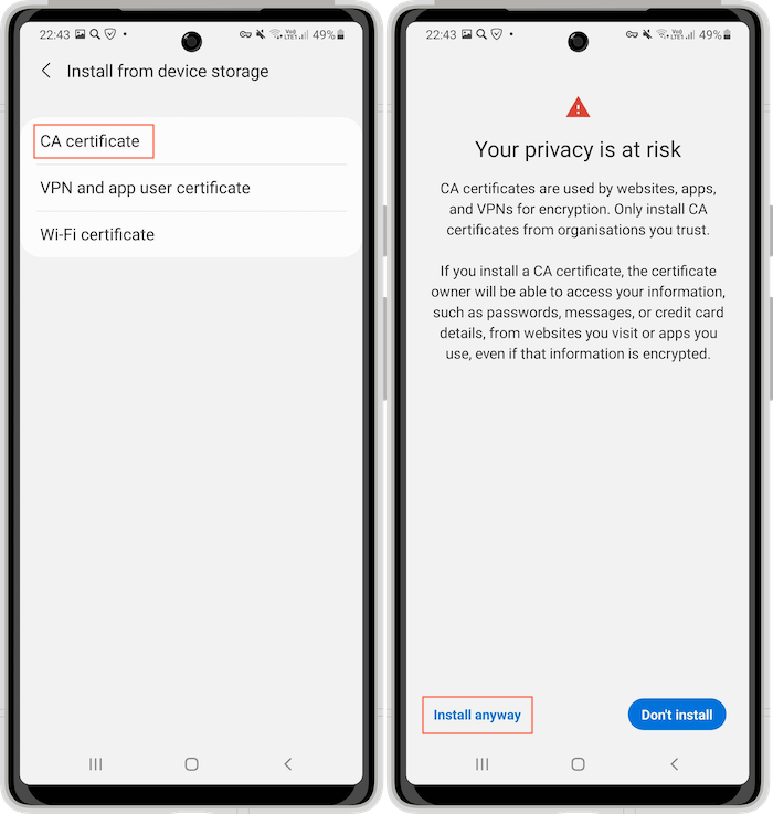 Certificate installation_1