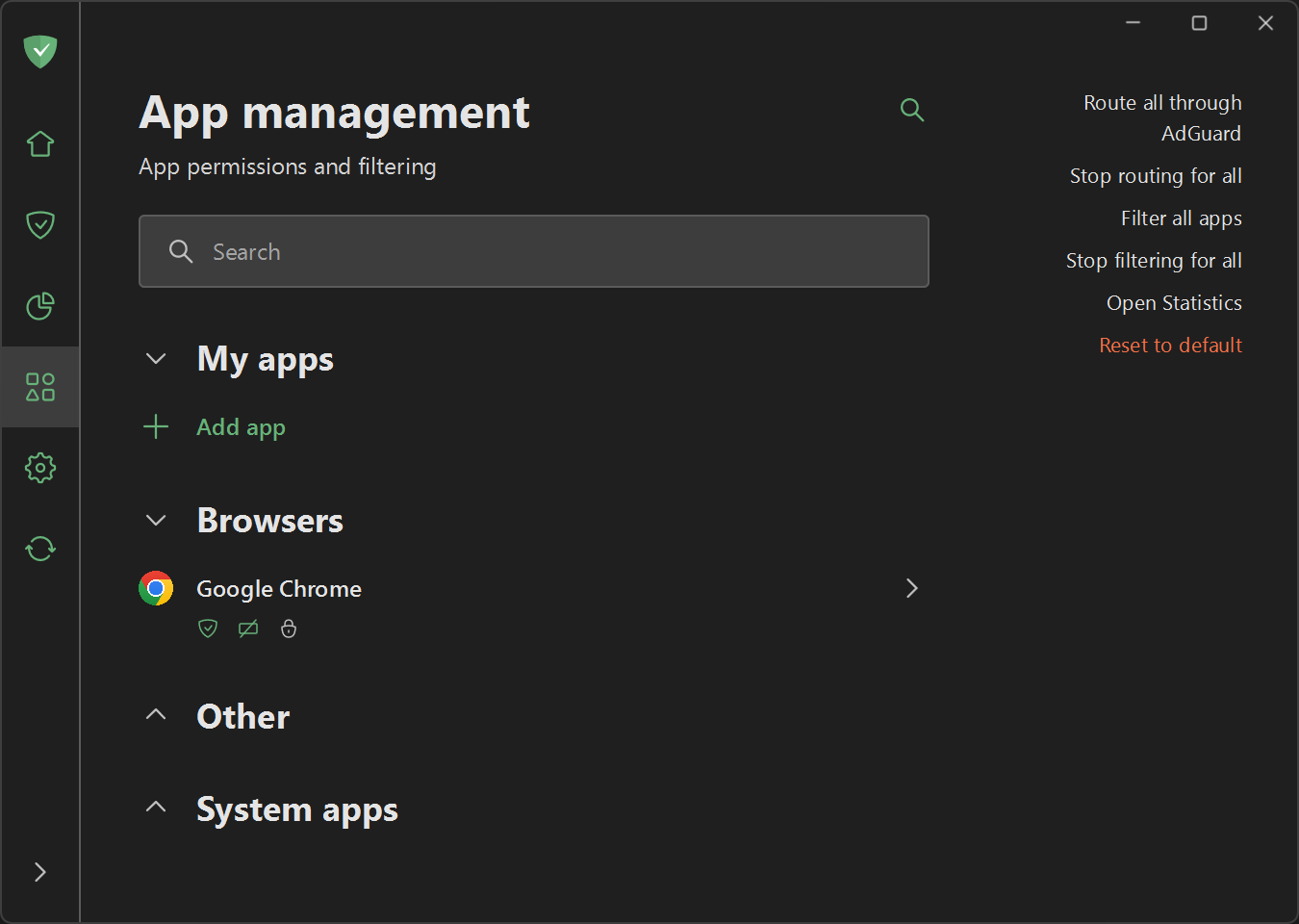 App management