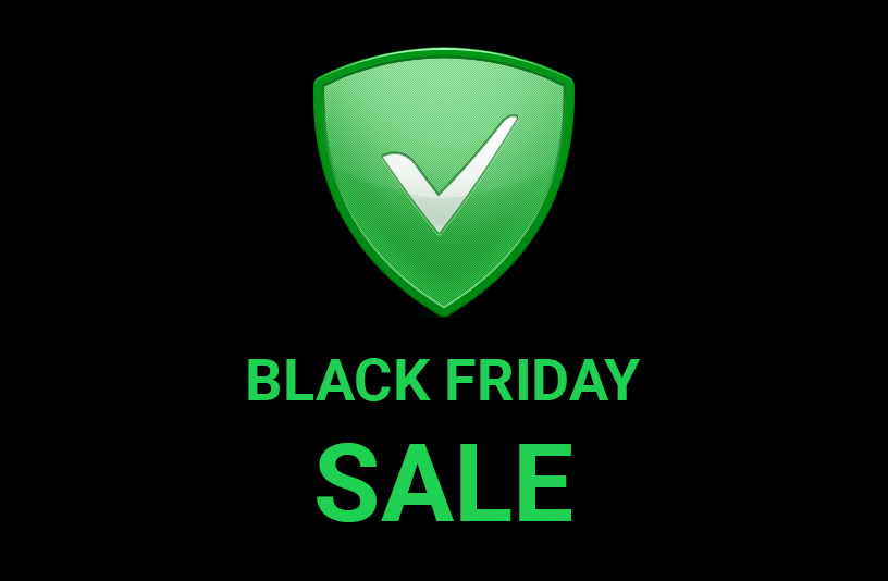 Black Friday: 50% off AdGuard licenses